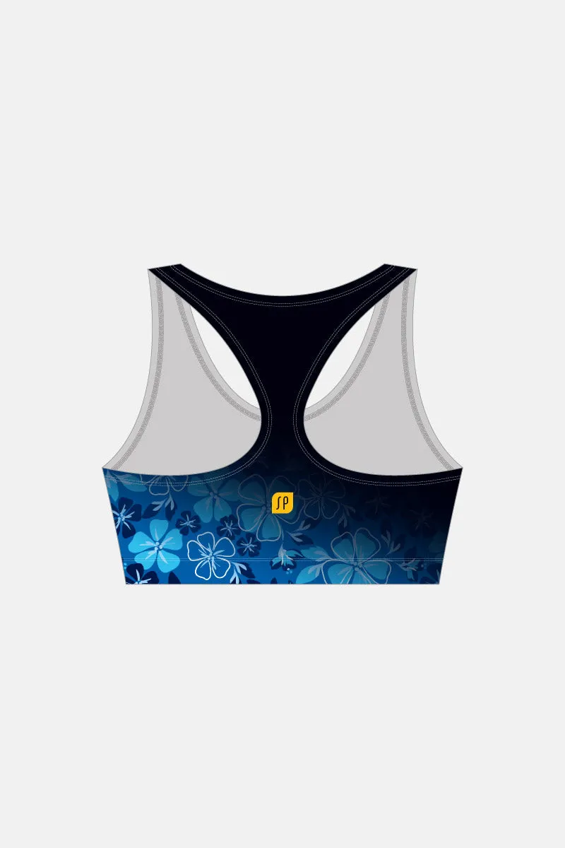 Floral Racerback Crop Top