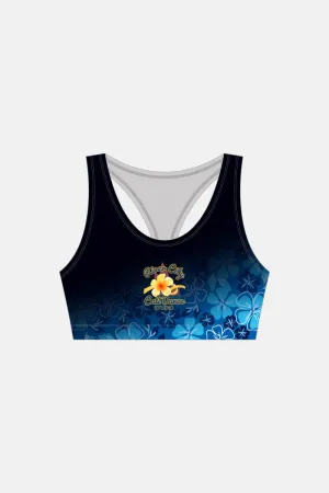 Floral Racerback Crop Top
