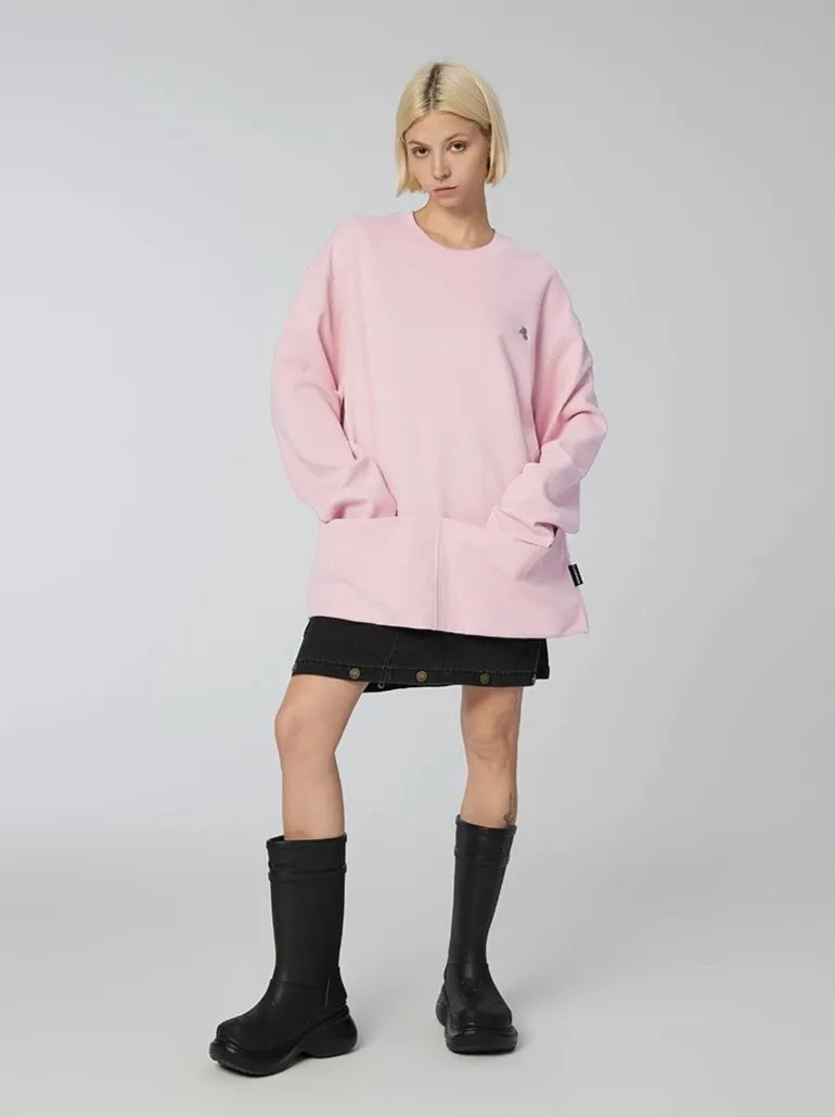 Flower - Long-sleeve - Pink