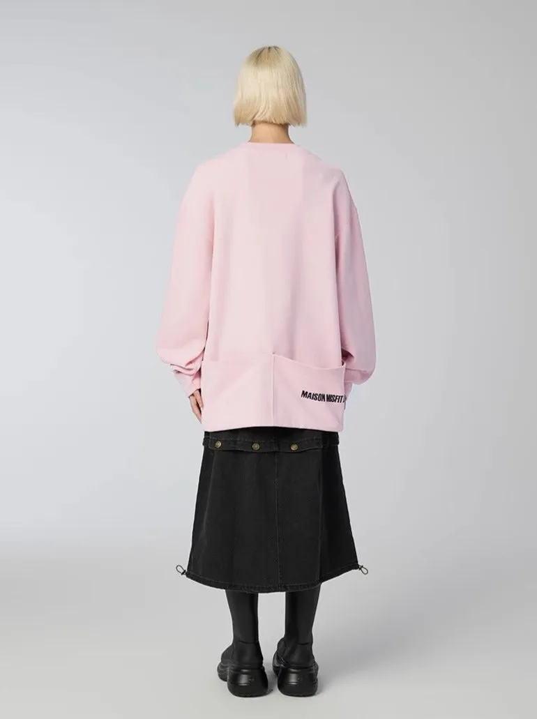 Flower - Long-sleeve - Pink