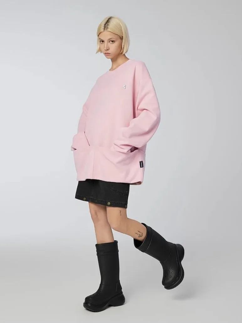 Flower - Long-sleeve - Pink