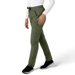 Force Essentials C51213 Straight Leg Scrub Pants Olive