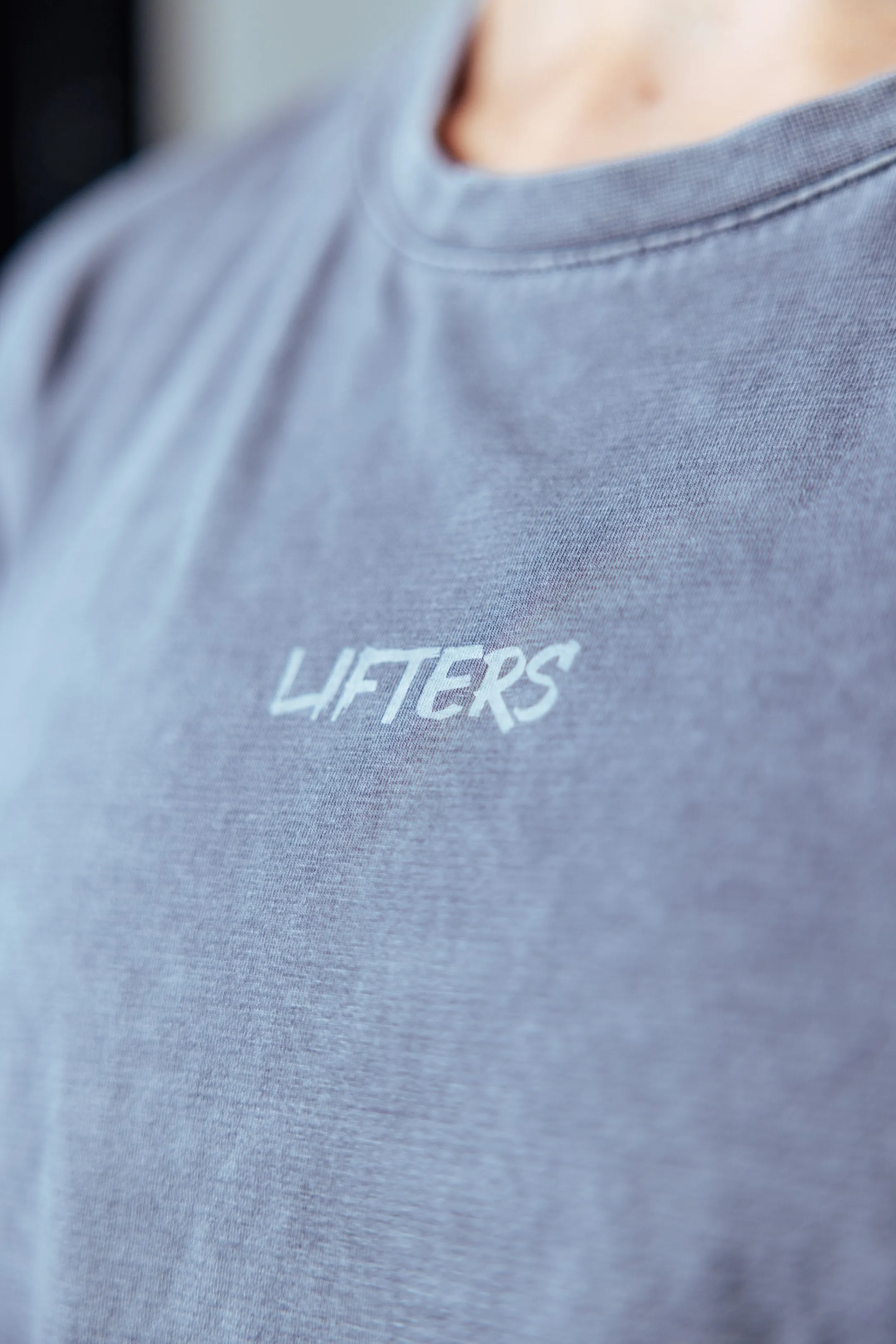 Forever Crop Top | Stone Wash Grey