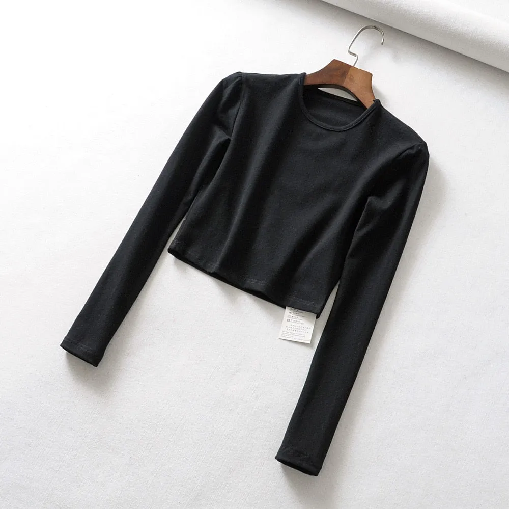 FOURBASIX Signature Sleeved Crop