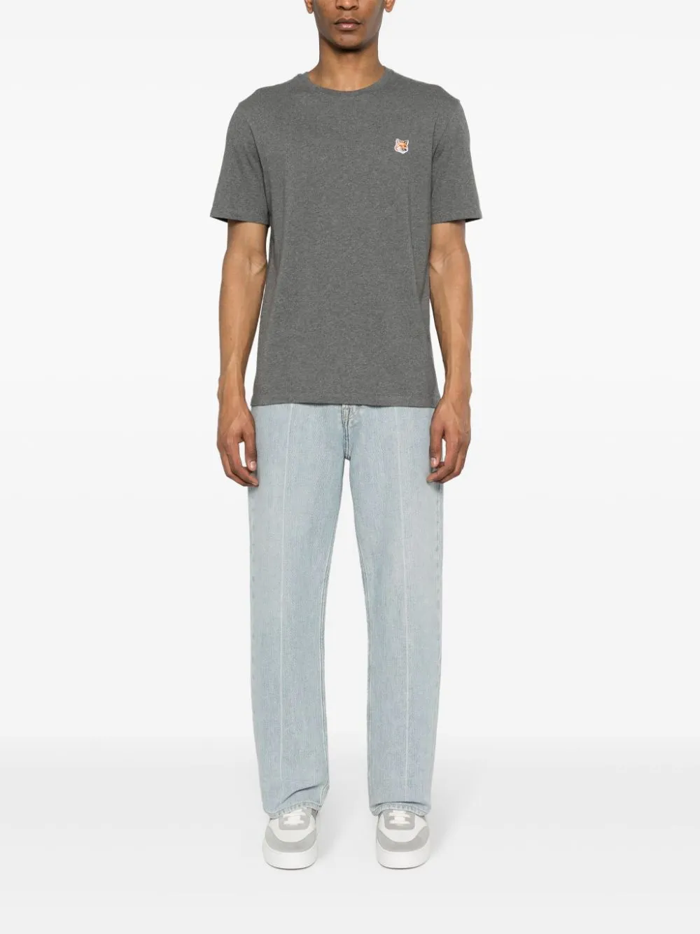 Fox head cotton t-shirt