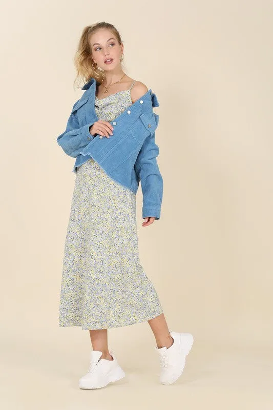Frayed Corduroy Jacket