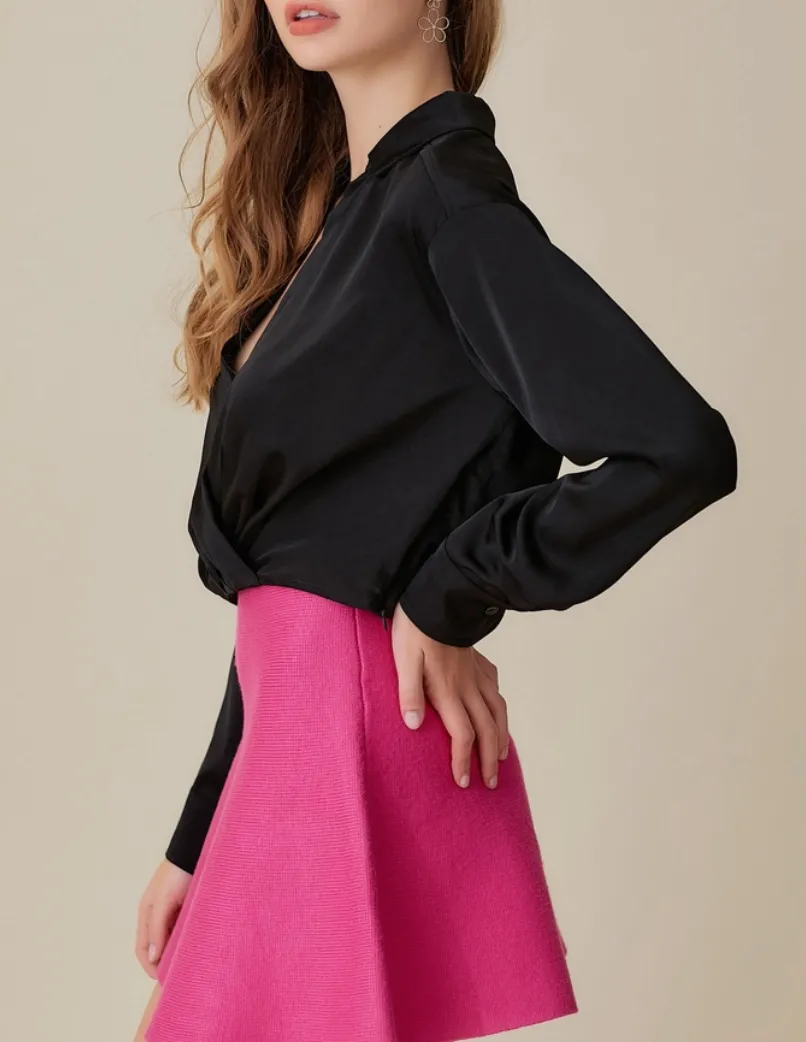 Front Tuck Blouse