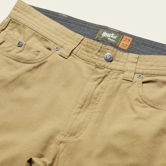 FRONTSIDE 5-POCKET PANTS - TOBACCO TAN