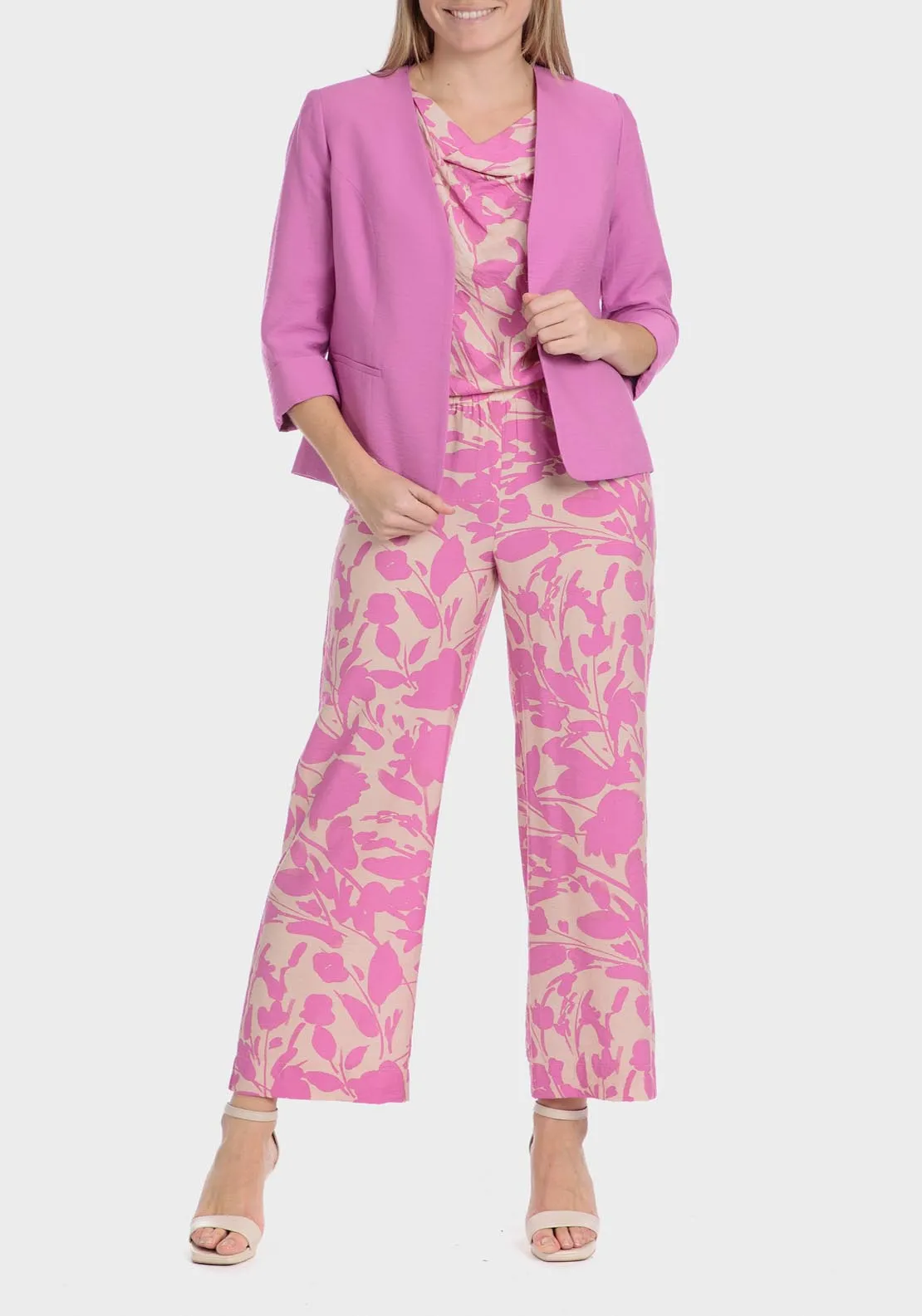 Fuchsia Blazer - Fuchsia