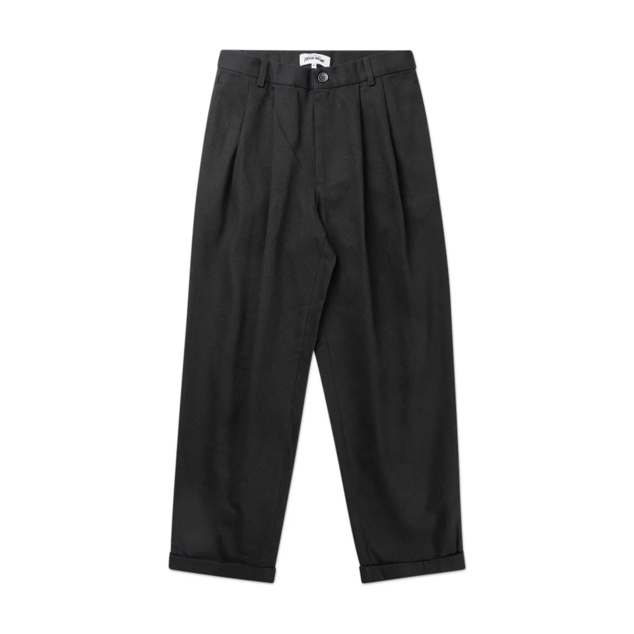 fucking awesome baggy denim trouser (black)