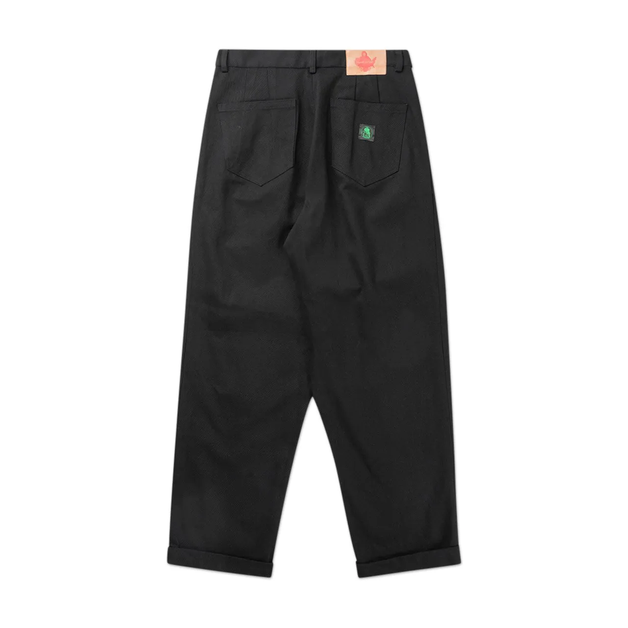 fucking awesome baggy denim trouser (black)