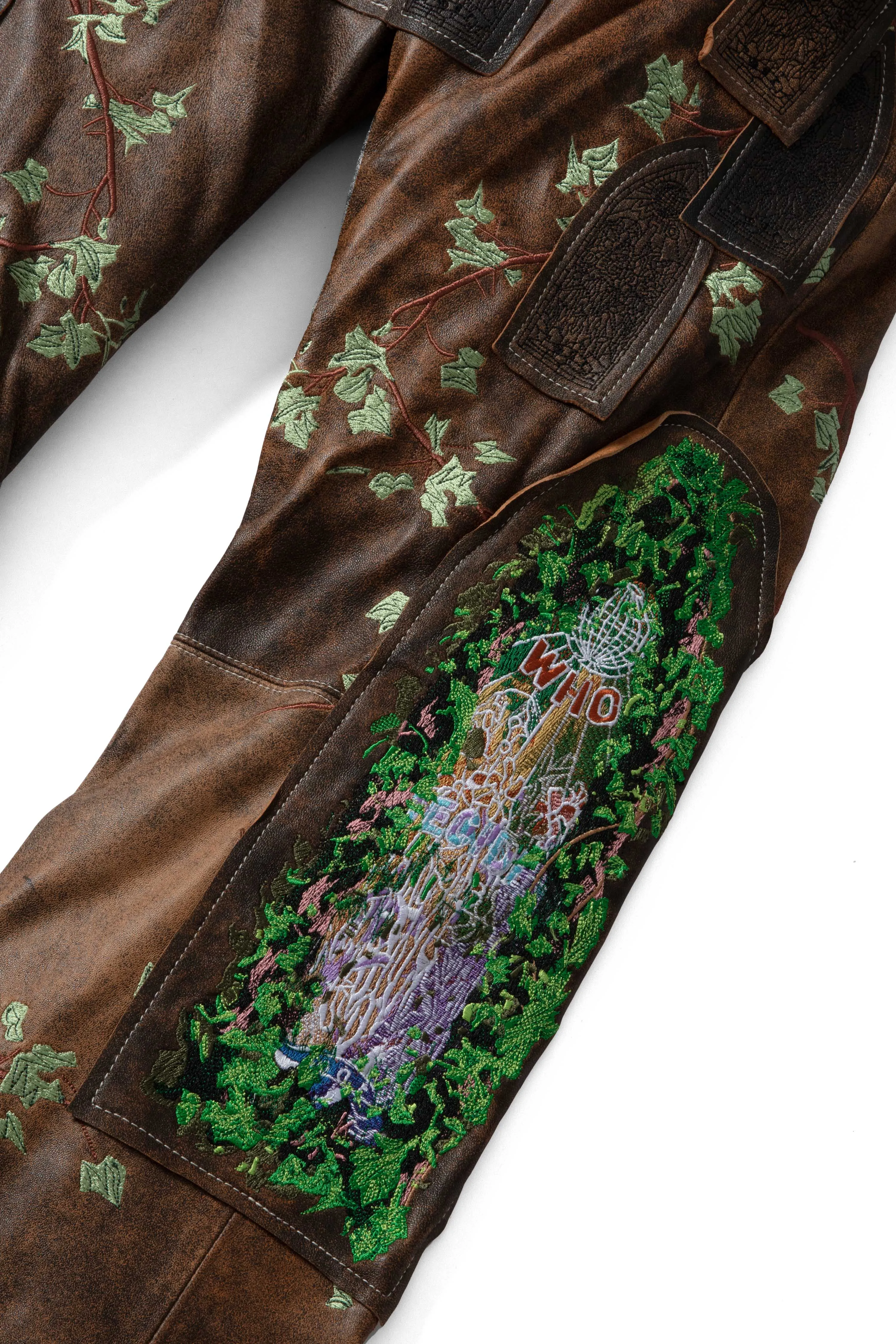 GARDEN GLASS PATCHED PANT