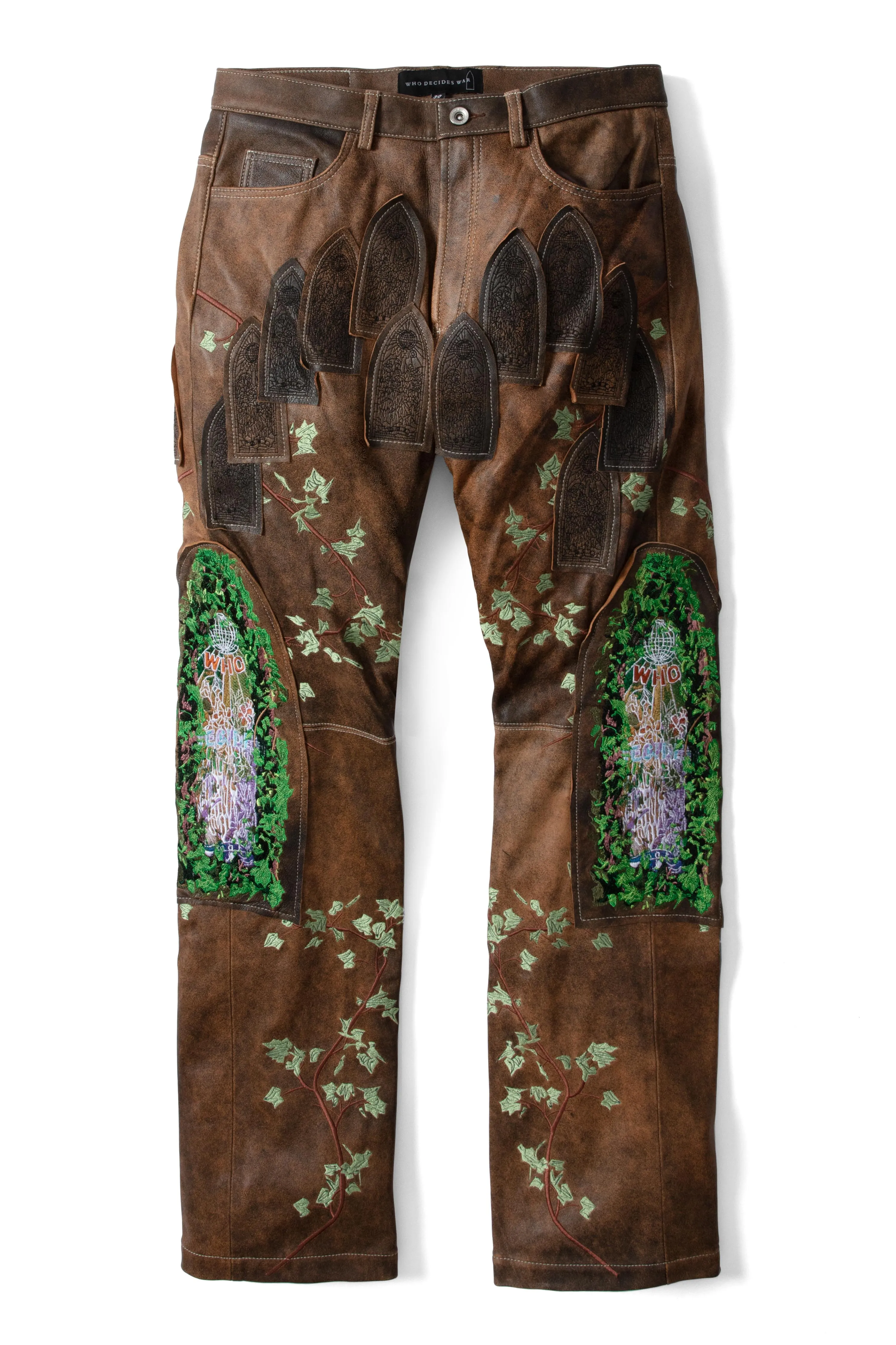 GARDEN GLASS PATCHED PANT