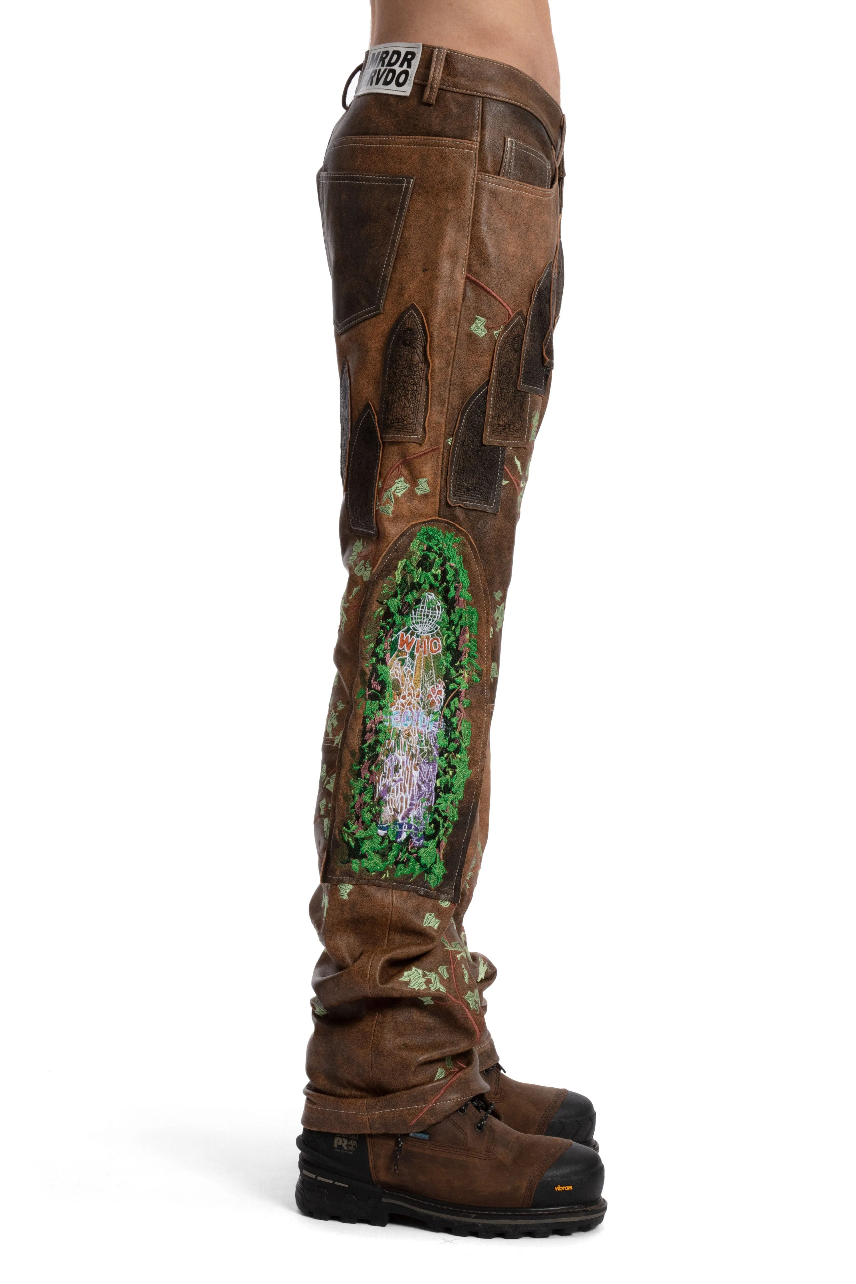 GARDEN GLASS PATCHED PANT