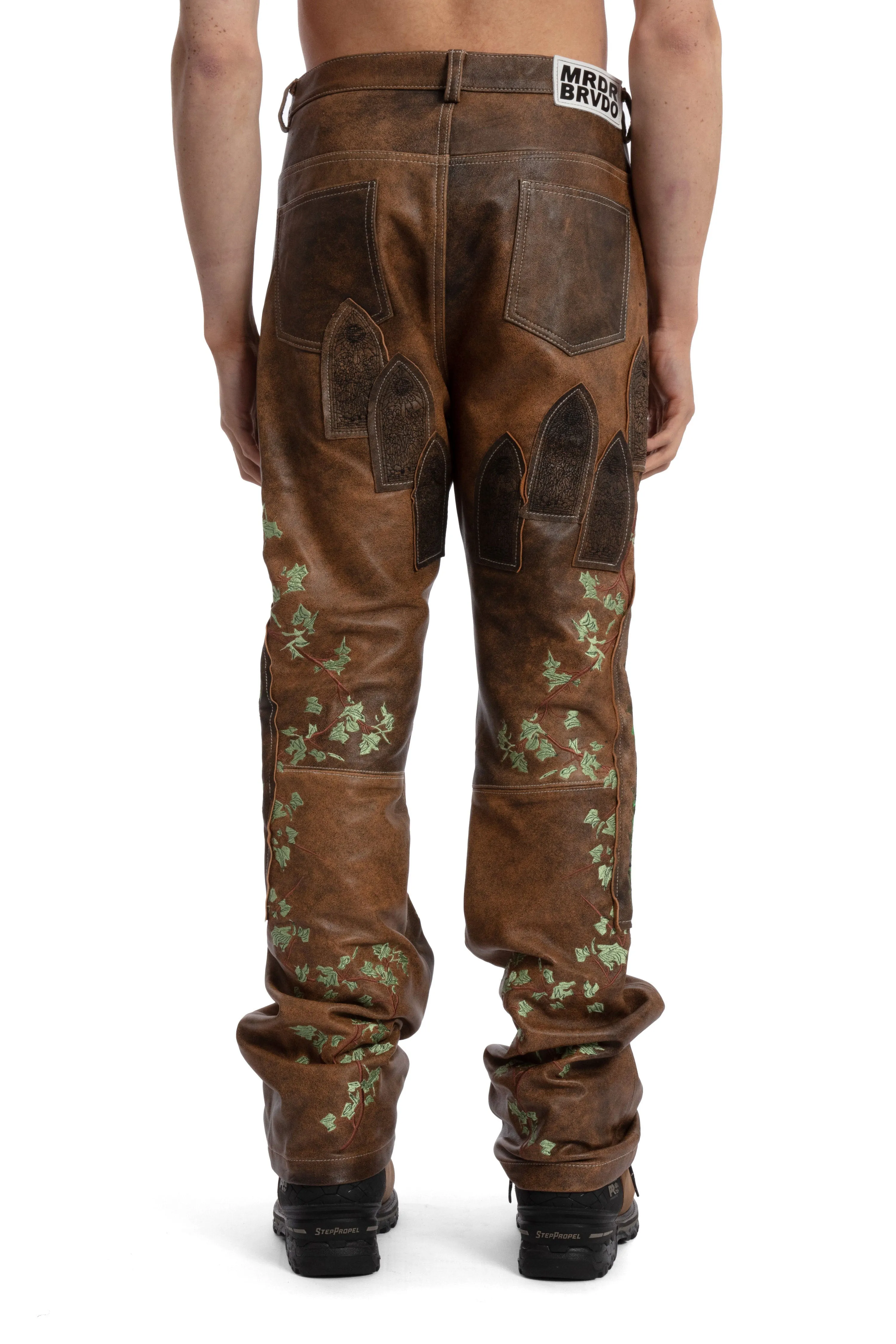 GARDEN GLASS PATCHED PANT