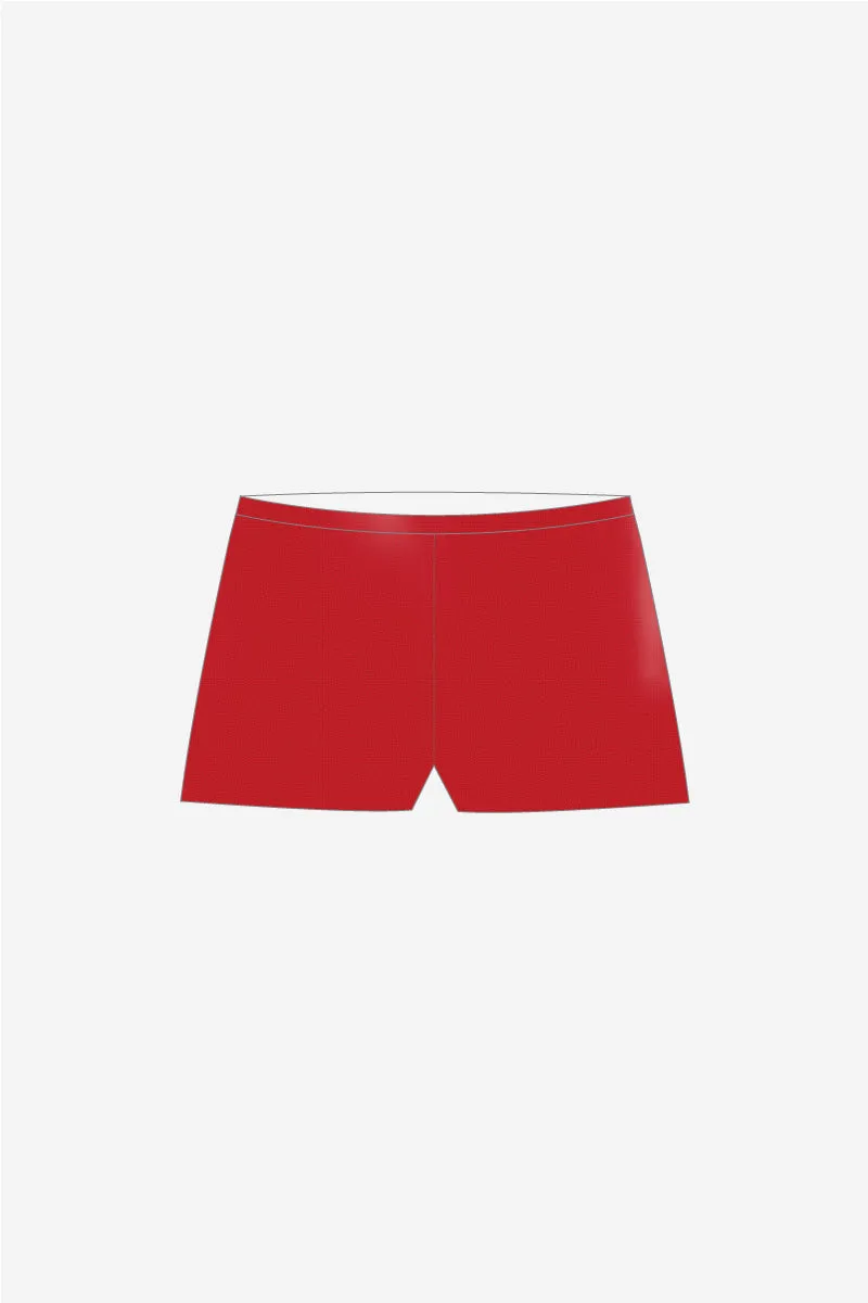Girls Cheer Comp Spanks (Red)