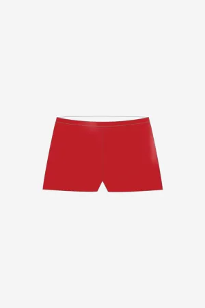 Girls Cheer Comp Spanks (Red)