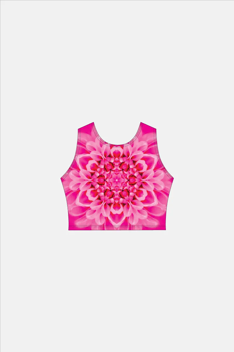 Girls Dahlia Cropped Singlet