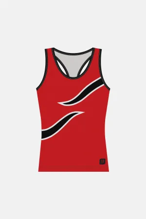 Girls SKP Red Mystique Singlet Top