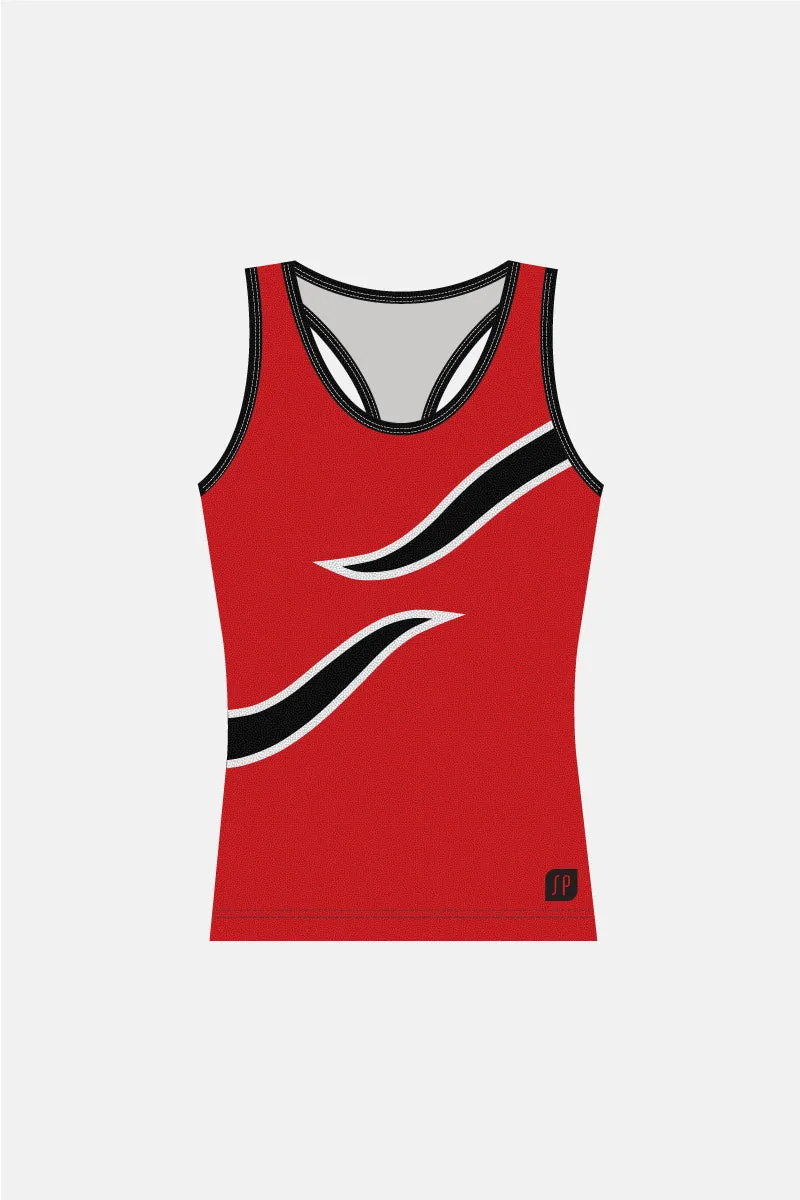 Girls SKP Red Mystique Singlet Top