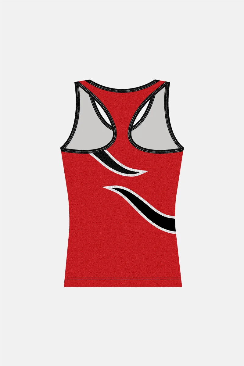 Girls SKP Red Mystique Singlet Top