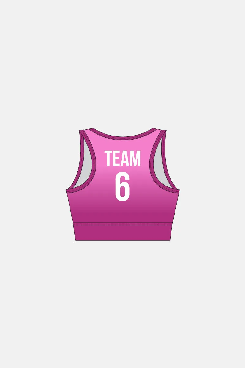 Girls Team 6 Crop Top