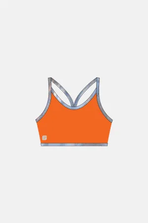 Girls WG Crop Top Orange