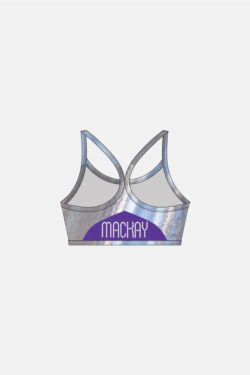 Girls WG Crop Top Purple