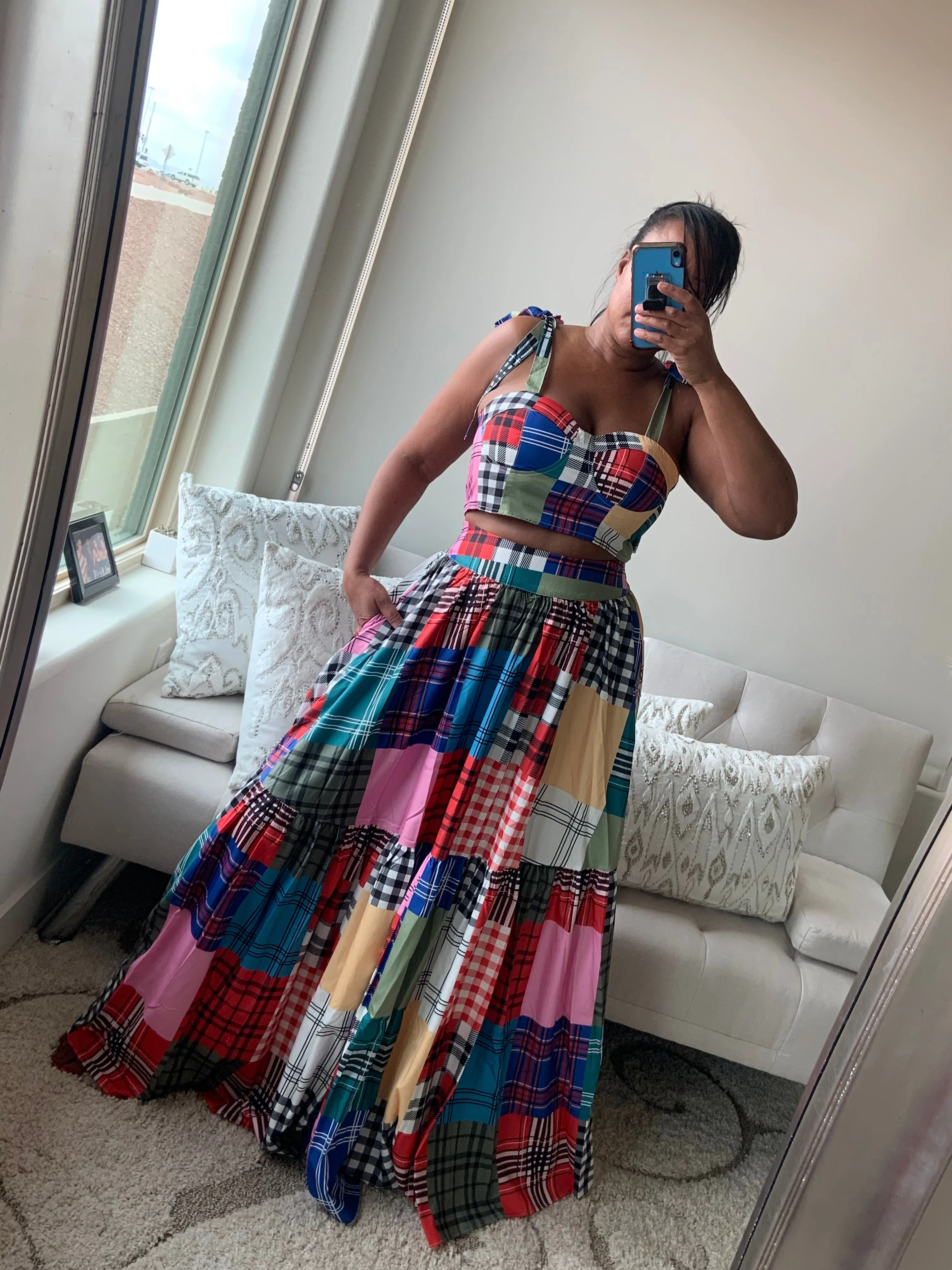 Girly Girl 2pc Maxi Skirt Set