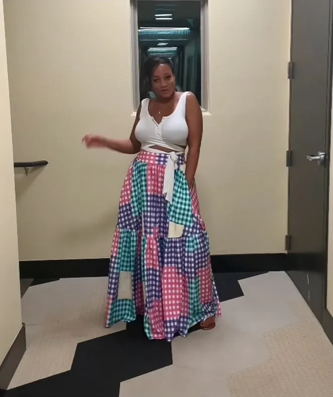 Girly Girl 2pc Maxi Skirt Set