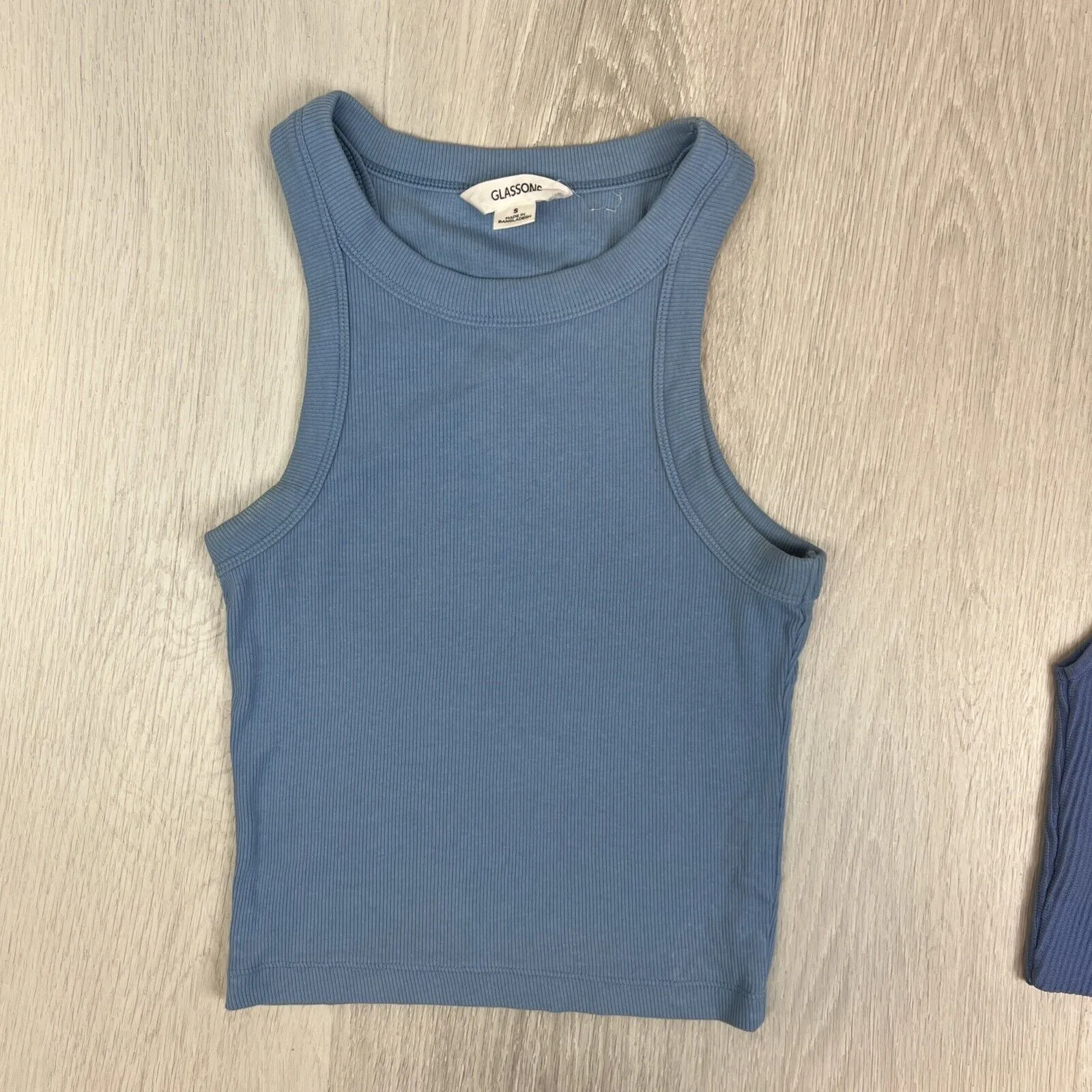 Glassons Womens Blue Tank Top Bundle Size Small (2 Tops)