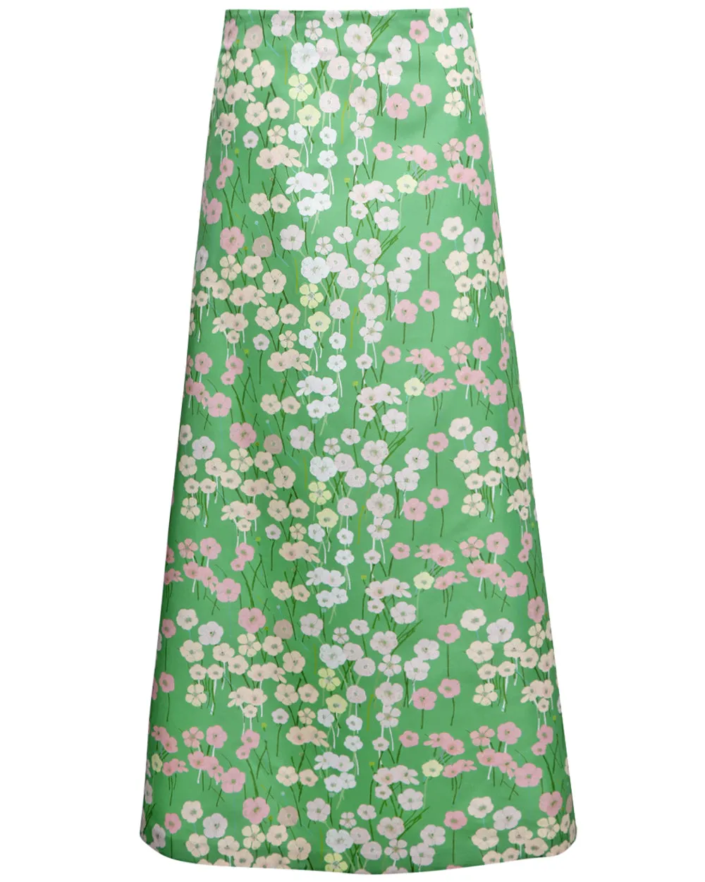 Green Buttercup Caswell Midi Skirt