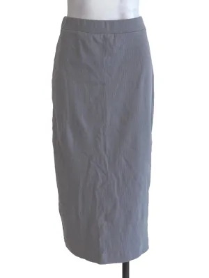 Grey Knitted Skirt