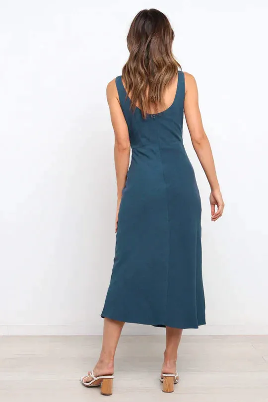 Gudelia® | Midi Dress In A Wrap Style