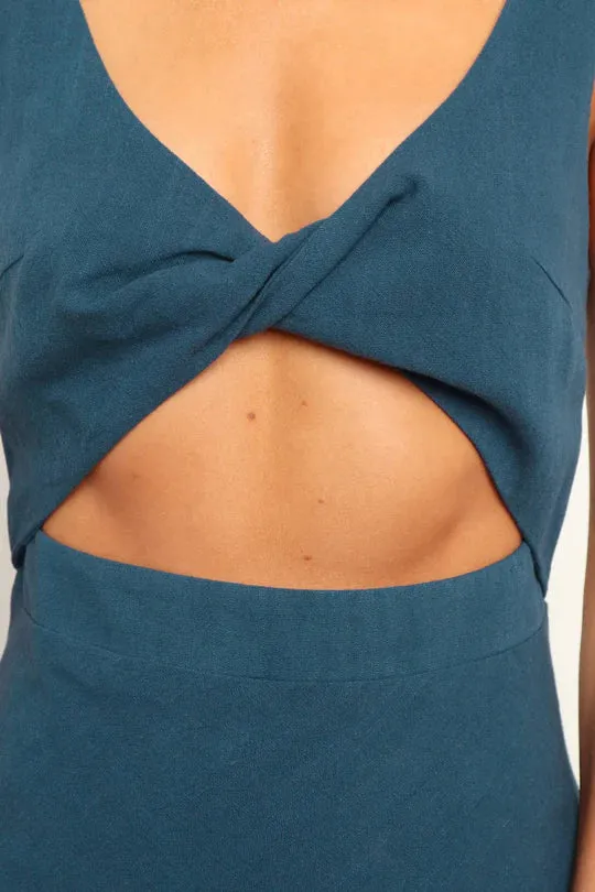 Gudelia® | Midi Dress In A Wrap Style
