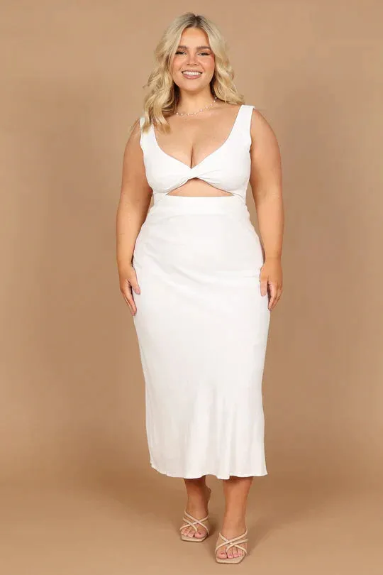 Gudelia® | Midi Dress In A Wrap Style