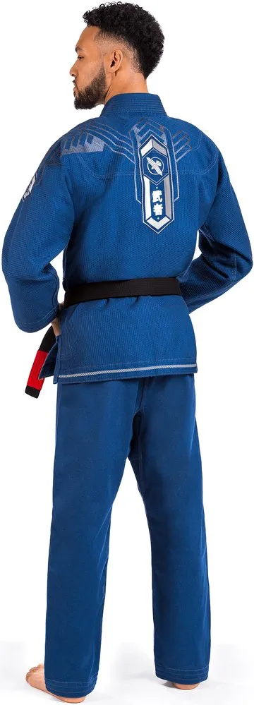 HAYABUSA® Warrior Gold Weave Jiu Jitsu Gi | Lightweight Gi | Many Sizes | Premium Cotton Blend | Gi for Men/ Women for Martial Arts Training and Fight - A0 A1 A2 A3 A4 A5|