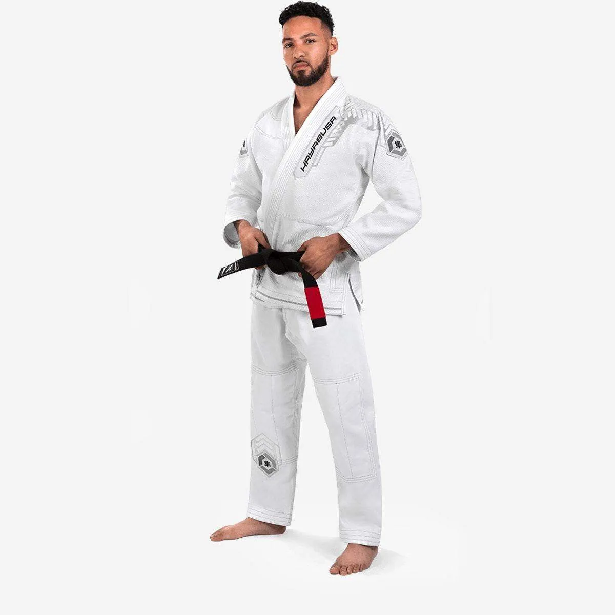HAYABUSA® Warrior Gold Weave Jiu Jitsu Gi | Lightweight Gi | Many Sizes | Premium Cotton Blend | Gi for Men/ Women for Martial Arts Training and Fight - A0 A1 A2 A3 A4 A5|