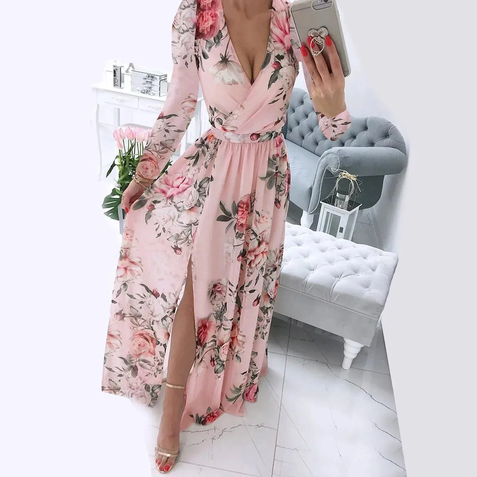 Hazel - Long sleeve dress