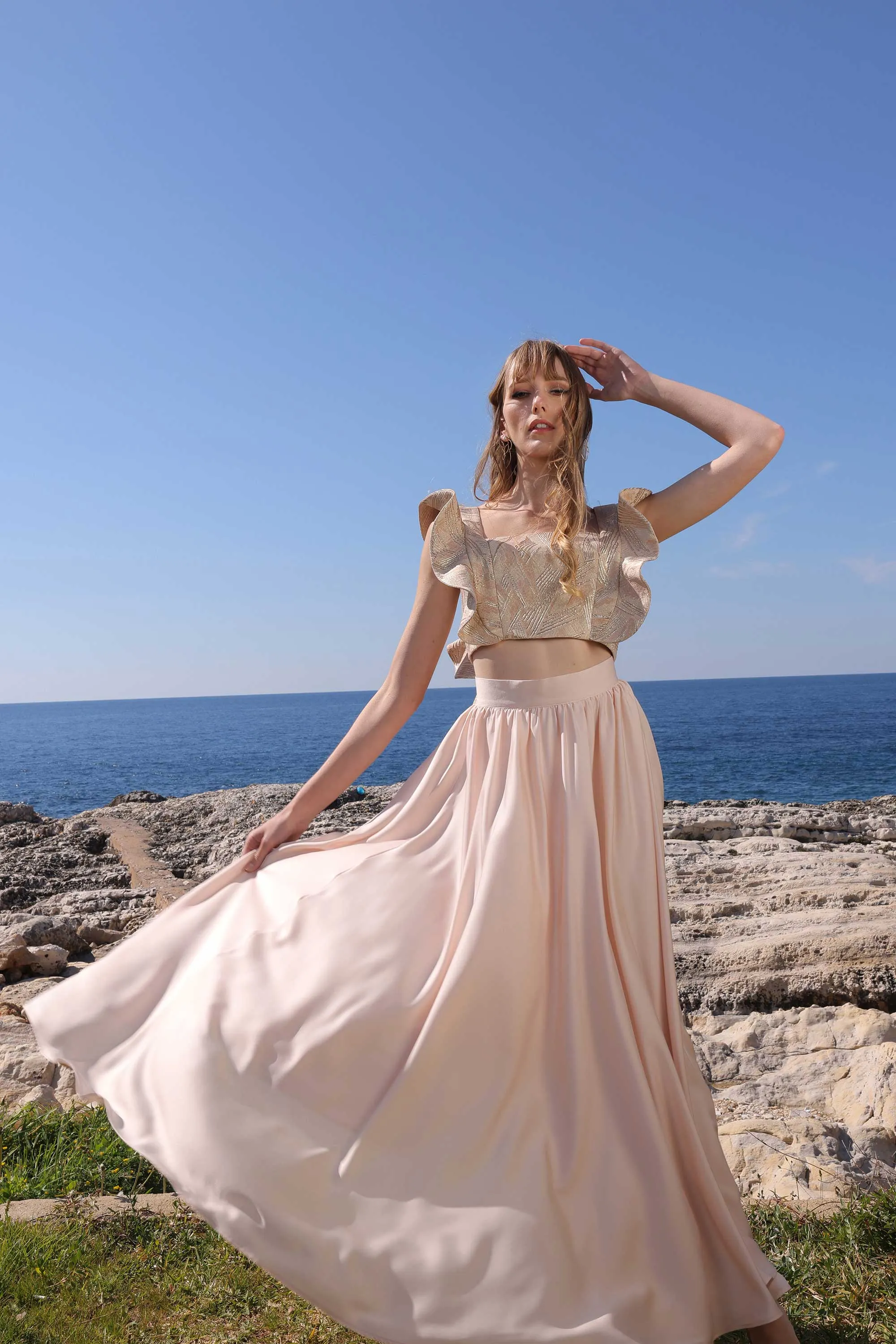Heaven Skirt - Rose