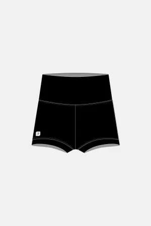 High Waisted Shorts with Leg Bands - Option 1