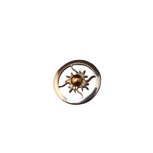 Horizon Blue Wheel Pendant