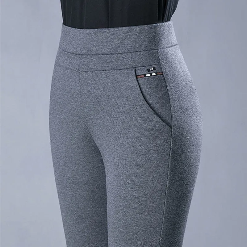 Ilva pants - Slim fit and high waist for stylish elegance