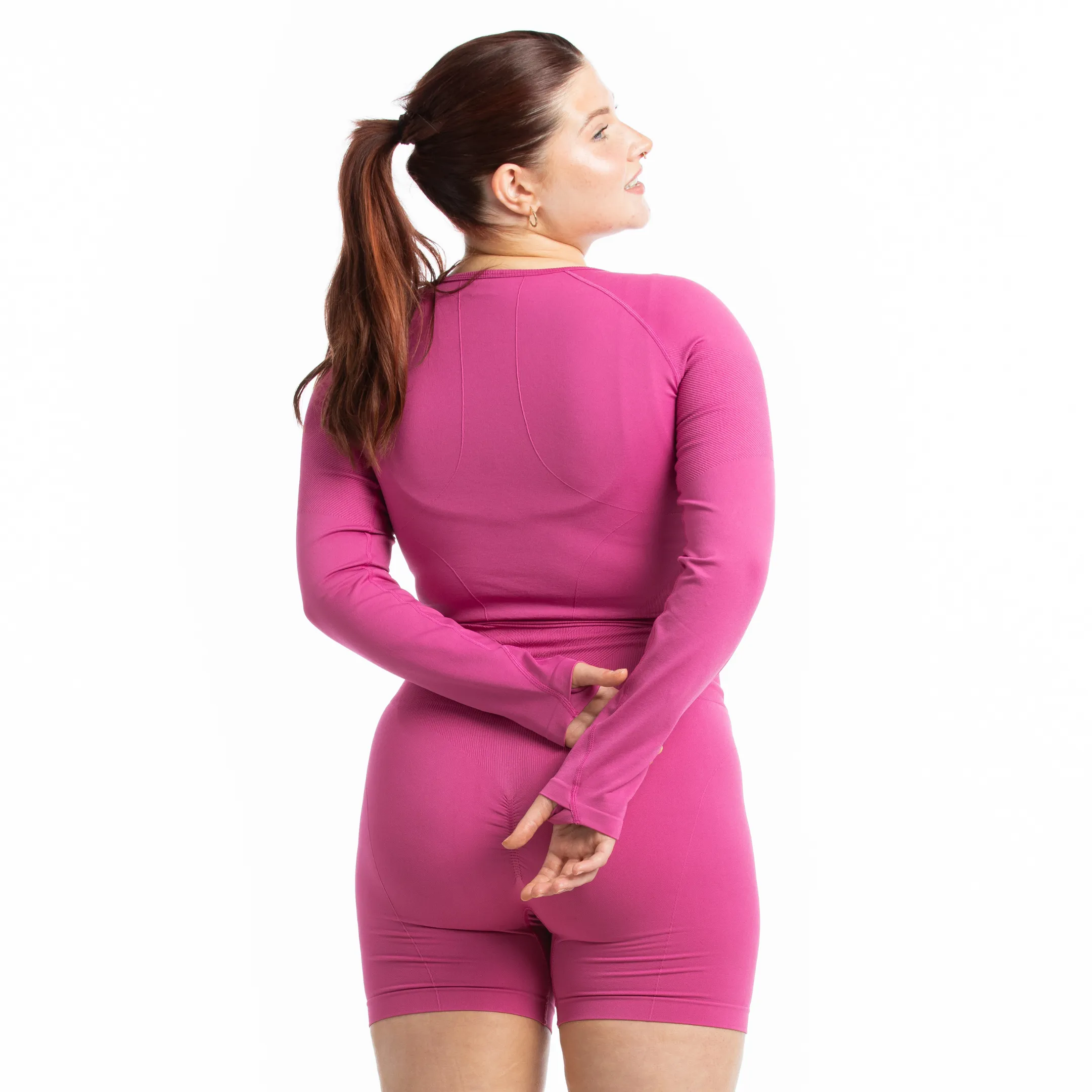 Impact Power Long Sleeve Crop