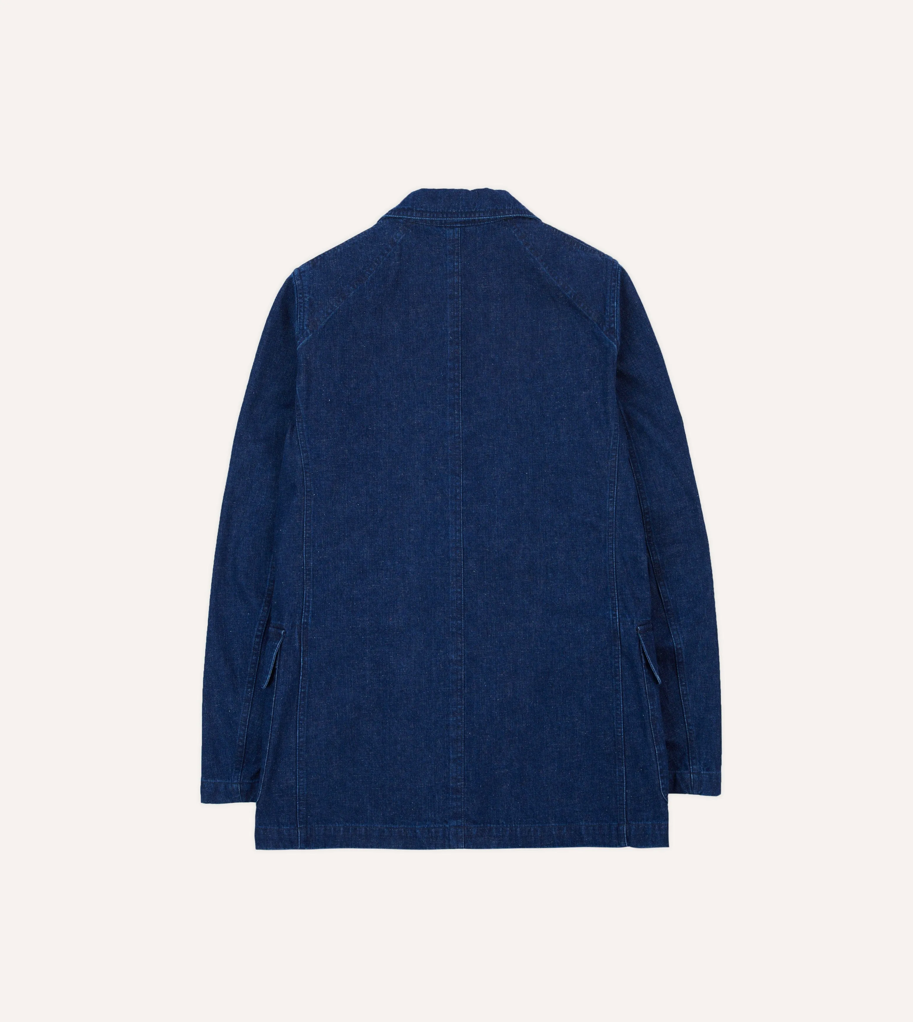 Indigo Cotton-Linen Games Blazer Mk. I
