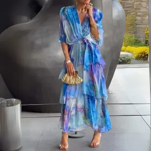 Isalyn™ - Ruffle Wrap Dress
