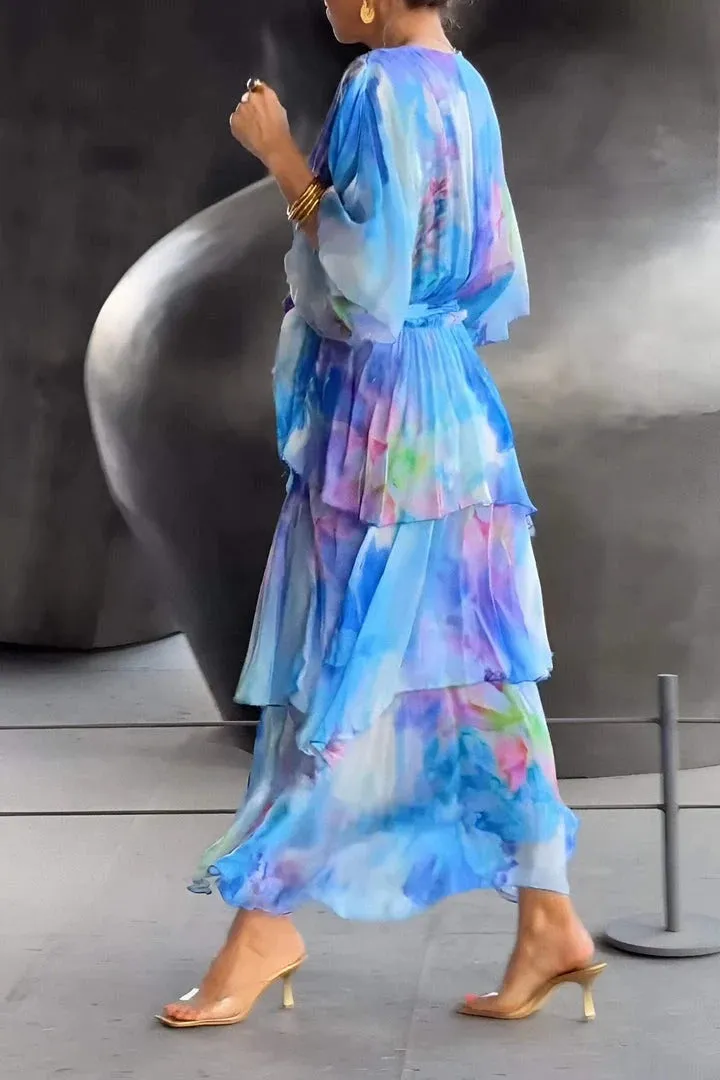 Isalyn™ - Ruffle Wrap Dress