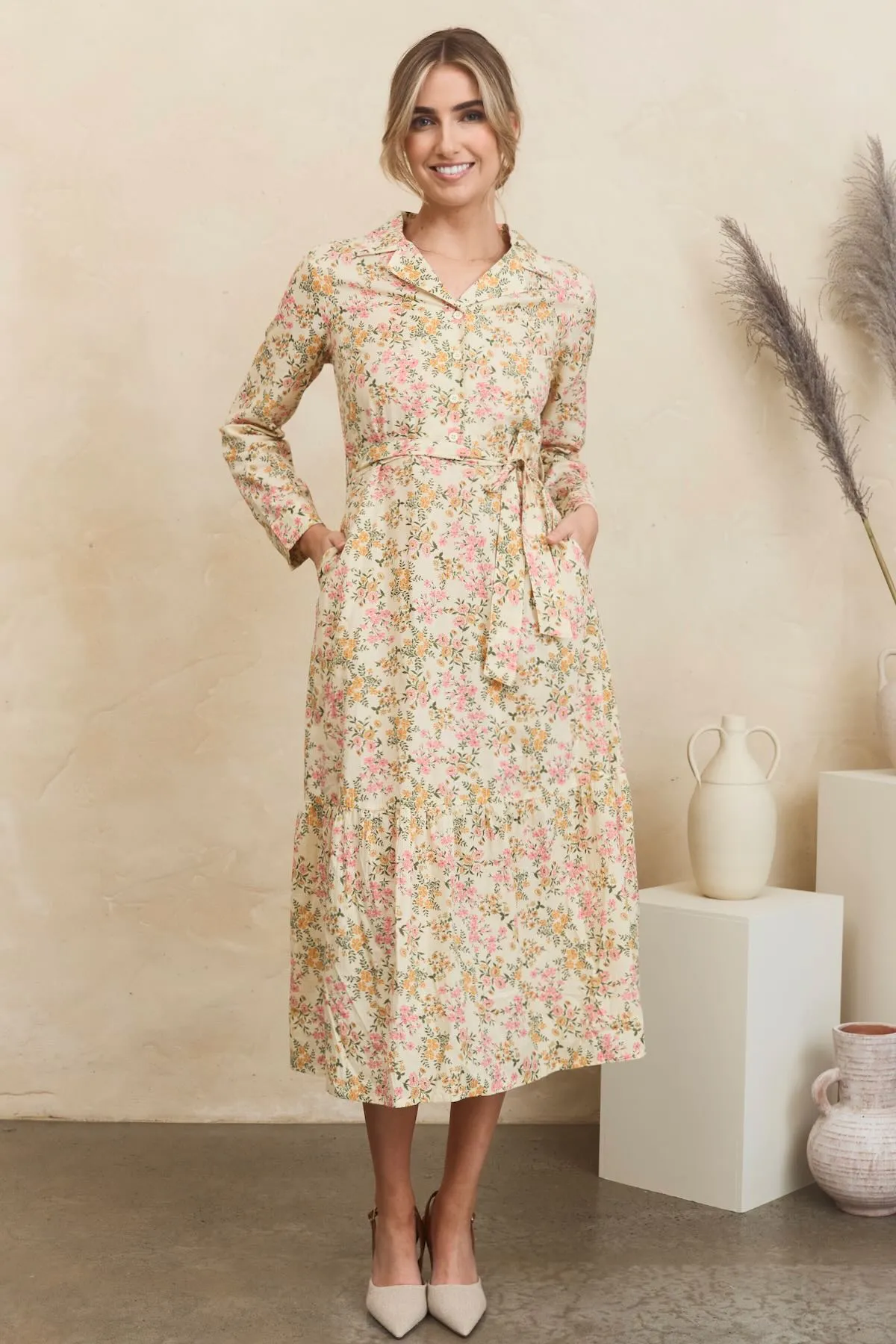 Isla Maxi Dress - Fleur