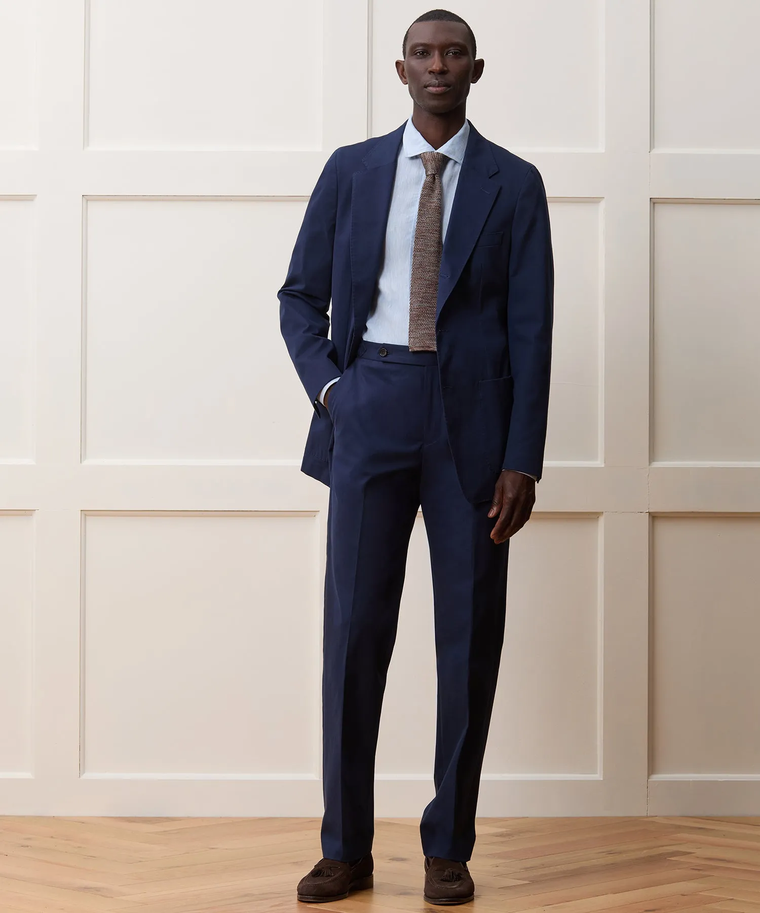 Italian Cotton Side Tab Trouser