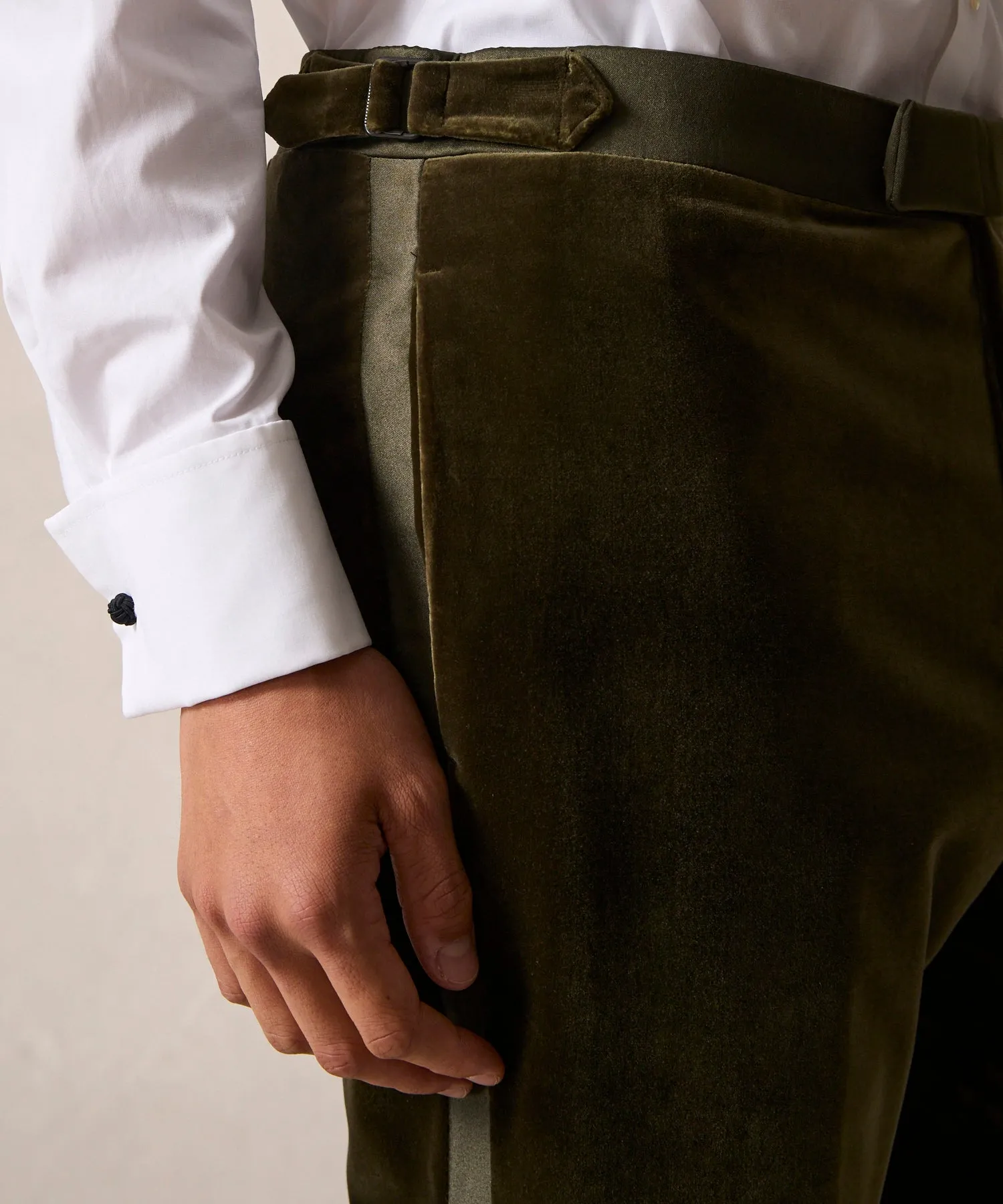 Italian Velvet Tuxedo Trouser